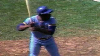 Hank Aaron hits his first career home run at Fenway Park in 1975