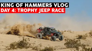 KING OF HAMMERS VLOG - DAY 4 - TROPHY JEEP RACE DAY! | CASEY CURRIE