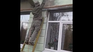 безвоздушная покраска стен дома
