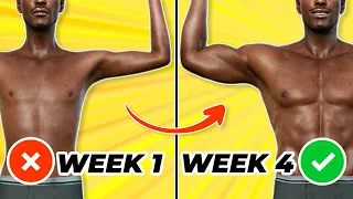 Build Arms + Chest in 4 Weeks (Push Up Workout at Home)