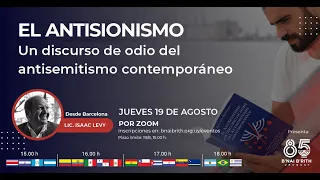 EL ANTISIONISMO: un discurso del odio del antisemitismo contemporáneo