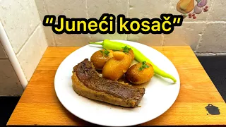 Juneći kosač, prošli praznici sad može normalno da se krka!