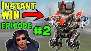 INSTANT WIN Episode #2 - Funny & Brutal War Robots Gameplay WR