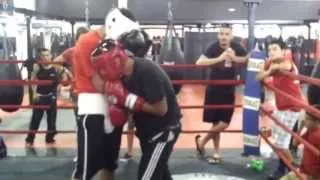 David Benavidez Sparring Round Two 6/21/2013