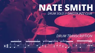 Nate Smith Solo at Dakota Jazz Club (Drum Transcription)