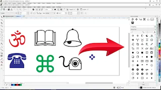 Coreldraw me Symbol Kaise laye | How to Insert Special Characters in Coreldraw | Tips & Tricks corel