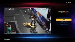 WWE WRESTLEMANIA WOMEN´s DANA BROOKE VS  LADY LALY