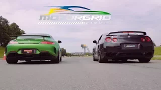 AMG GTR vs Nissan GT-R - Motorgrid Drag Race