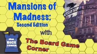 Mansions of Madness: Second Edition Review - with Board Game Corner