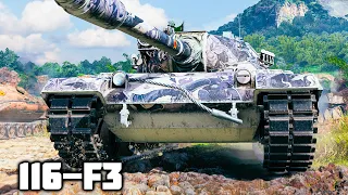 116-F3 WoT – 7 Kills, 10,2K Damage