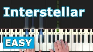 Interstellar - First Step - Piano Tutorial