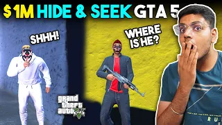 Last Player Standing Takes $1,000,000 😱 | Hide & Seek 🤫 | GTA 5 Grand RP #10 | Lazy Assassin [HINDI]