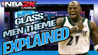 NBA 2K Mobile Glass Men Theme Explained