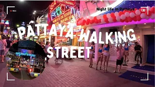 PATTAYA WALKING STREET | Nightlife in Pattaya 2023