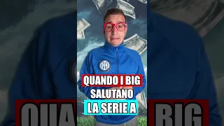 QUANDO I BIG SALUTANO LA SERIE A - VIA TONALI DI MARIA E DZEKO...- Alessandro Vanoni #shorts