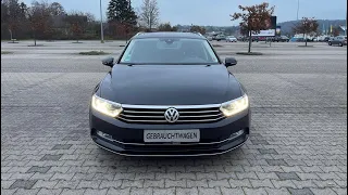 Осмотр Volkswagen Passat b8 Highline на 190 Л.С в хорошей комплектации из Германии