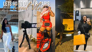 HE PAID ME 22k in DUBAI TO DO… | TRAVEL VLOG ( NY ✈️ Paris ✈️ Dubai )