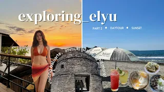 La Union Vlog: sunset, daytour, elyu foods, visiting immuki island and more