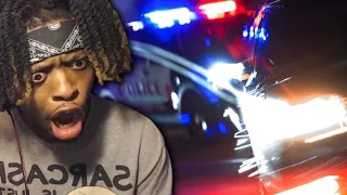 BMW F30 NIGHT TIME POV I GOT CHASED BY THE COPS | TRAY313