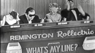 What's My Line? - Errol Flynn; Martin Gabel [panel] (Dec 1, 1957)