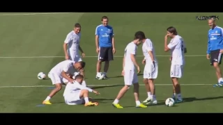 Bale Benzema Cristiano Ronaldo BBC ● Best Friends   Funny moments 2016