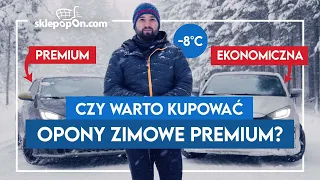 Porównanie opony zimowej PREMIUM vs. EKONOMICZNA *KTO ZWYCIĘŻYŁ?*