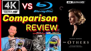 The OTHERS 4K UltraHD vs Blu Ray Image Comparisons Review MEG 2 4K & LIMBO 4K UHD Analysis Unboxing!