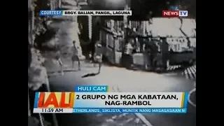 2 grupo ng mga kabataan, nag-rambol