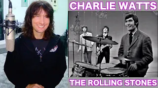 Charlie Watts the ROCK SOLID foundation of The Rolling Stones