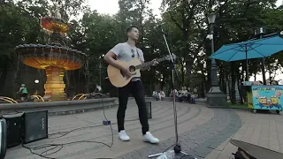 Сильно - MONATIK, аккустическая версия, acoustic version (Виталий Велгус cover)
