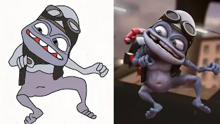 Crazy Frog Axel F Drawing Meme funny art  Official Video😂