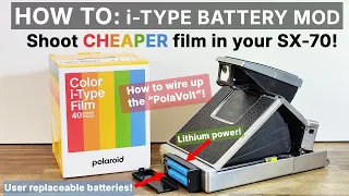 The Cheapest (And Best?) SX-70 i-Type power! How-to guide!