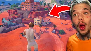 DROPEI no NOVO LOCAL *PONTAL PRIVADO* do FORTNITE TEMPORADA 3!