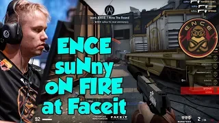 ENCE suNny ON FIRE at Faceit | Train | CSGO | POV