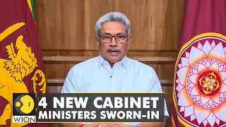 Sri Lanka: 4 new cabinet ministers sworn-in amid the ongoing unrest over the economic crisis | WION