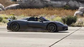 [Grand Theft Auto V] Porsche 918 Spyder handling showcase