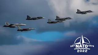 NATO Days 2022 - "Welcome to NATO" fly past