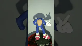 Sonic The Hedgehog from Clay!! From Sonic Movie 2!