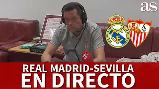 REAL MADRID SEVILLA I  EN DIRECTO la reacción de RONCERO I  Diario AS