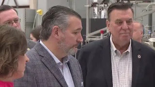 Ted Cruz visits Venus Aerospace Houston