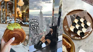 solo nyc trip 🚕🗽 cafe hopping, summit one vanderbilt, best cookie, ichiran ramen, supreme croissants