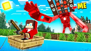 PRANKING AS SPEAKERMAN IN MINECRAFT!