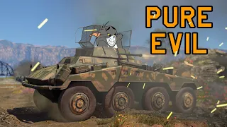 PURE EVIL - Sd.Kfz.234/1 in War Thunder ( 20mm Puma) - feat. Stuka - OddBawZ