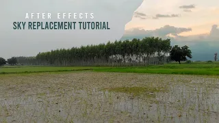 Simple Sky Replacement tutorial in After Effects  | Adobe After Effects Tutorials