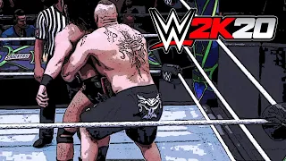 WWE 2K20 : Brock Lesnar vs Drew McIntyre