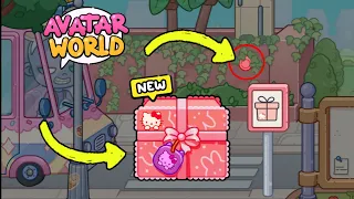 ALL NEW!! SUPER SECRET 2024 GIFTS in AVATAR WORLD! 😍 HELLO KITTY!?✌️ | NEW FREE UPDATE!