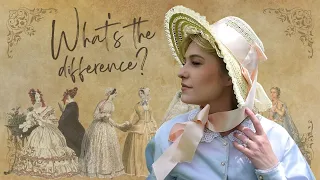 Telling Apart Victorian Fashion: What's the Difference? | PART 1 | WellDressedHistorian