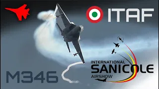 FAST PACED, AGGRESSIVE ITALIAN M-346 DEMO!! ✈️ Sanicole Airshow 2022