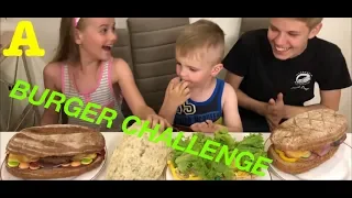 БУРГЕР ЧЕЛЛЕНДЖ или BURGER CHALLENGE с Огромными Булками