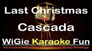 Backingtrack with lyrics  Last Christmas - Cascada  (Female version)